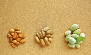 peas, cocoa, seeds and nuts